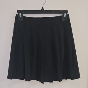 Love Tree Elegant Black Skater Skirt